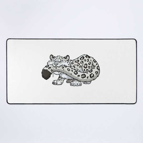 Item preview, Fierce But Baby Snow Leopard Funny Meme designed and sold by Petzzz.