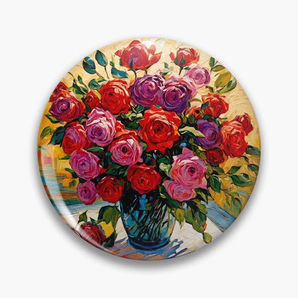 Item preview, The Timeless Bloom: Général Jacqueminot Rose Collection #9 designed and sold by Helios Be. Lavsh.