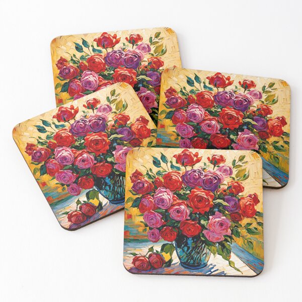 Item preview, The Timeless Bloom: Général Jacqueminot Rose Collection #9 designed and sold by Helios Be. Lavsh.