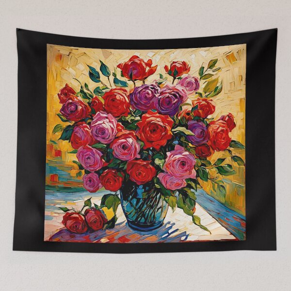Item preview, The Timeless Bloom: Général Jacqueminot Rose Collection #9 designed and sold by Helios Be. Lavsh.