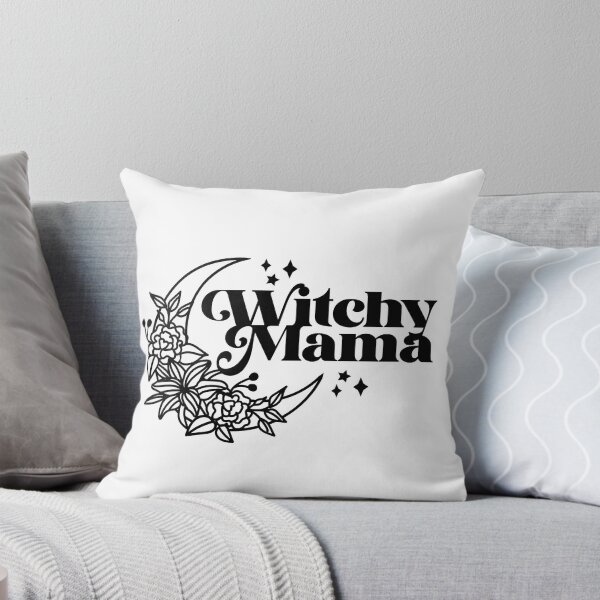 Item preview, Witchy Mama with a floral moon designed and sold by Stacey Young.