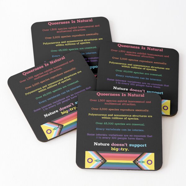 Item preview, Queerness Is Natural designed and sold by TheCraftyCrew.