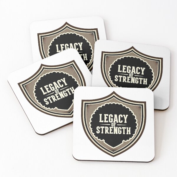 Item preview, Legacy of Strength Typography Artwork for T-Shirts, Posters & Banners designed and sold by Shirtazy.