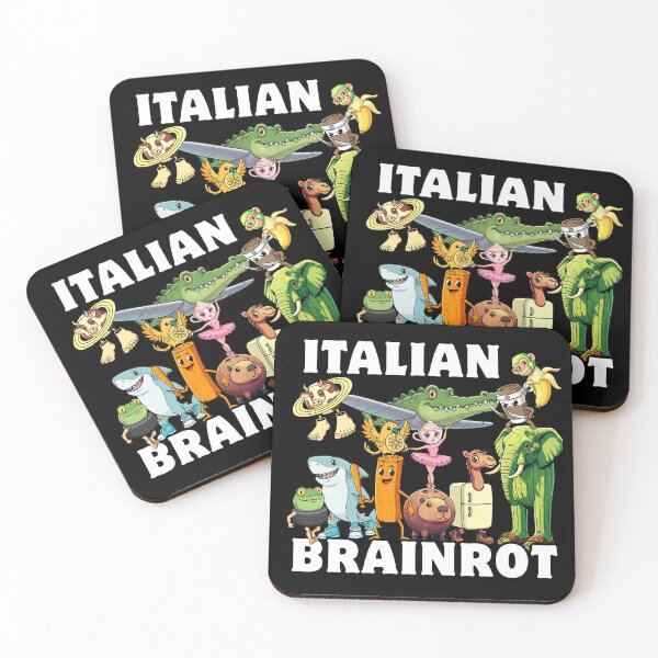 Item preview, Italian Brainrot Meme Characters designed and sold by LunaMagicStudio.