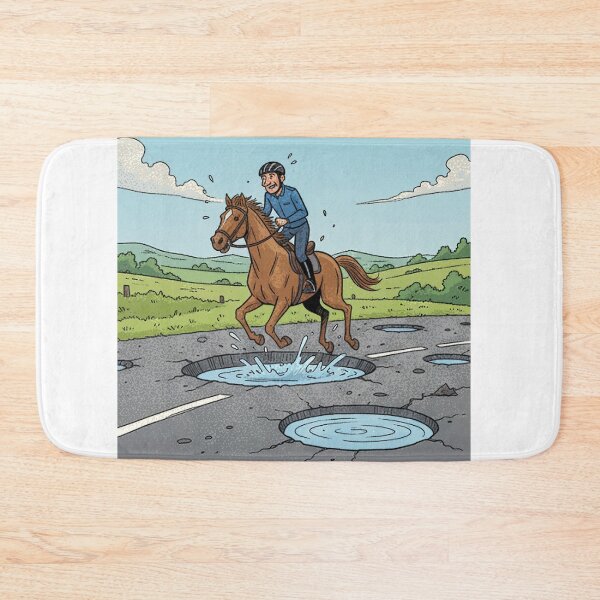 Item preview, horse v pot hole designed and sold by designbywhacky.