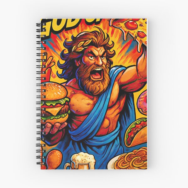 Item preview, God of food | Comics stylCartoone -  designed and sold by ComicsFactory.