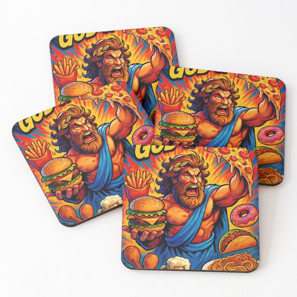Item preview, God of food | Comics stylCartoone -  designed and sold by ComicsFactory.