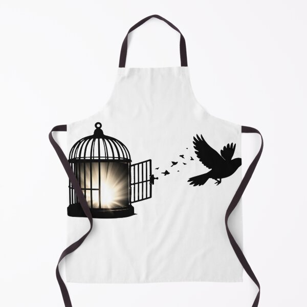 Item preview, Bird Fleeing Cage – Light of Freedom Within designed and sold by KivaroArt.