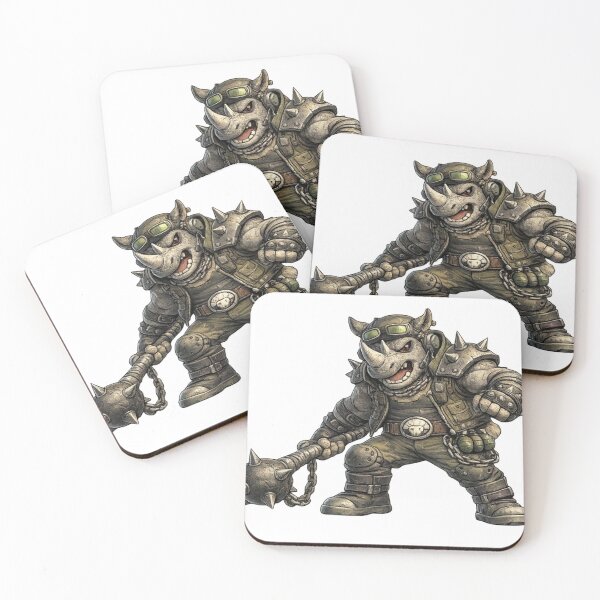 Item preview, RockSteady Rhino – TurtleSheepNinja Heavy Villain Parody designed and sold by Thpoar.