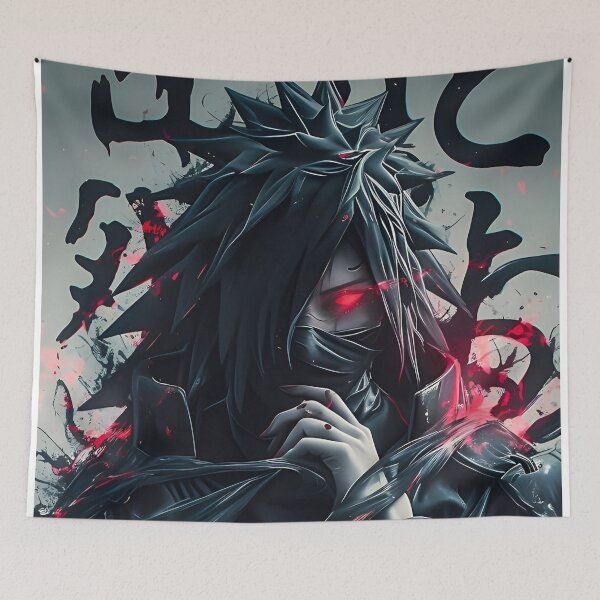 Item preview, Madara Uchiha Dark Anime Art | Legendary Uchiha Power Illustration designed and sold by Dyan4.