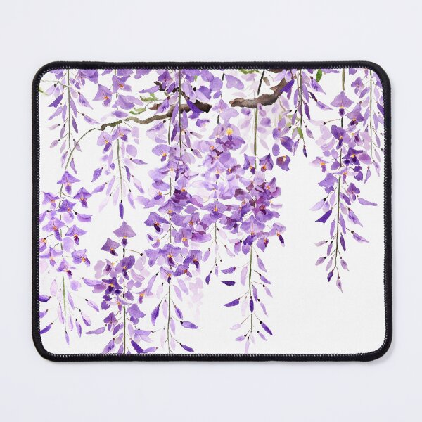 Item preview, hand painted purple wisteria in bloom 2024 2 designed and sold by SelenePaintings .