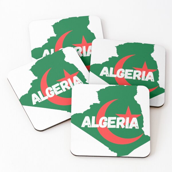 Item preview, Algeria Map Patriotic Design designed and sold by Primarkt.