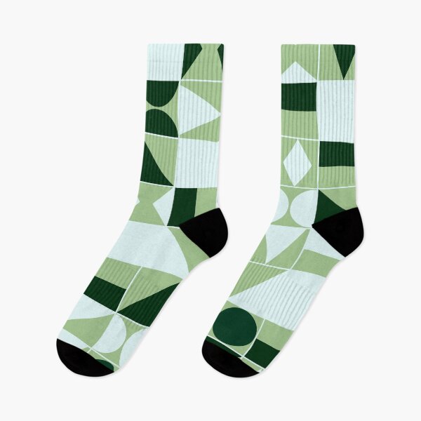 Item preview, Green Geometric Shapes Pattern  designed and sold by OneThreeSix.