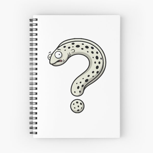 Item preview, Confused Spotted Garden Eel Question Mark designed and sold by Petzzz.