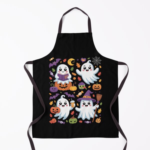 Item preview, Cute Halloween Ghost Sticker Set designed and sold by flagylART.