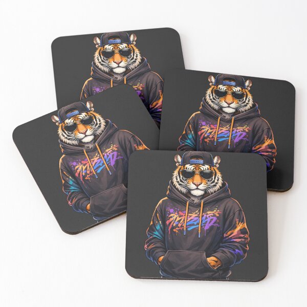 Item preview, Cool Streetwear Tiger – Urban Fashion Swag Lifestyle Animal Art designed and sold by ColorSplash123.