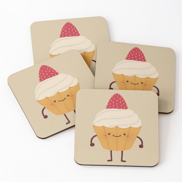Item preview, Cute Strawberry Cupcake designed and sold by Asutip.