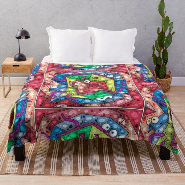 Item preview, Color Tiles #16A - Hidden faces in an asymmetrical composition designed and sold by liquid-print.
