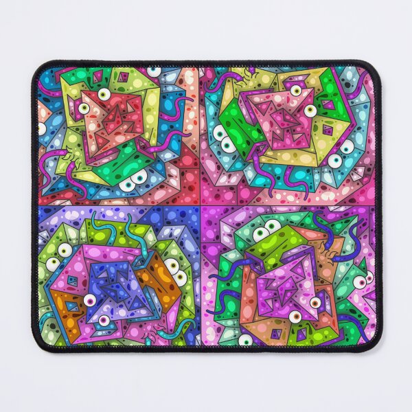Item preview, Color Tiles #16B - Hidden faces in composition designed and sold by liquid-print.