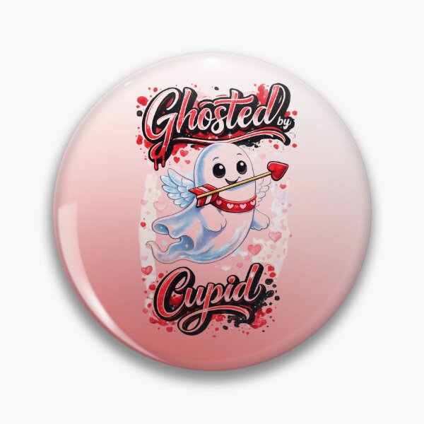 Item preview, Ghosted by Cupid | Valentine Ghost  designed and sold by skkyfaithArtz.
