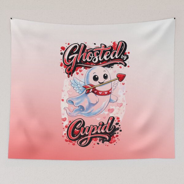 Item preview, Ghosted by Cupid | Valentine Ghost  designed and sold by skkyfaithArtz.