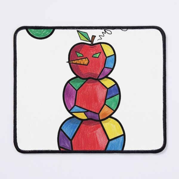 Item preview, Apple Snowman Mosaic – Geometric Abstract Art designed and sold by KawisStarr.
