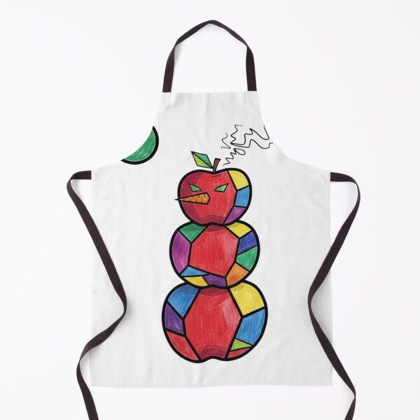 Item preview, Apple Snowman Mosaic – Geometric Abstract Art designed and sold by KawisStarr.