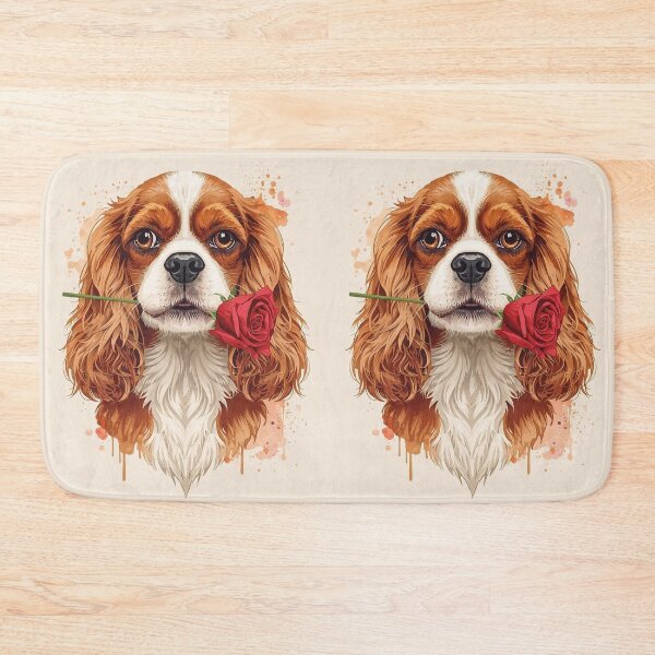 Item preview, Cavalier_Arlo_Rose Day | ArtivaNest Pet Verse designed and sold by ArtivaNest.