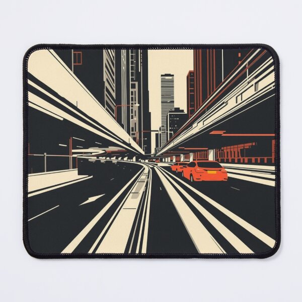 Item preview, Minimalist Geometric Structure - Abstract Monochrome Form Graphic designed and sold by districtmarket.