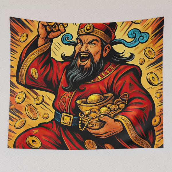 Item preview, God of fortune | Comics stylCartoone -  designed and sold by ComicsFactory.