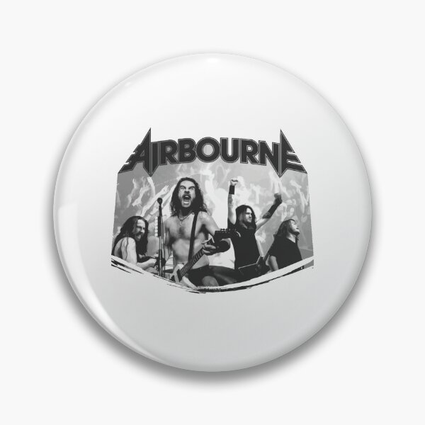 Item preview, Airbourne Hard Rock Live Concert Illustration designed and sold by rebecgk.