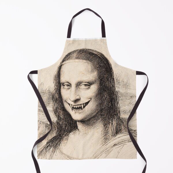 Item preview, sketch vampire mona lisa  designed and sold by QlkaDotCom SHOP.