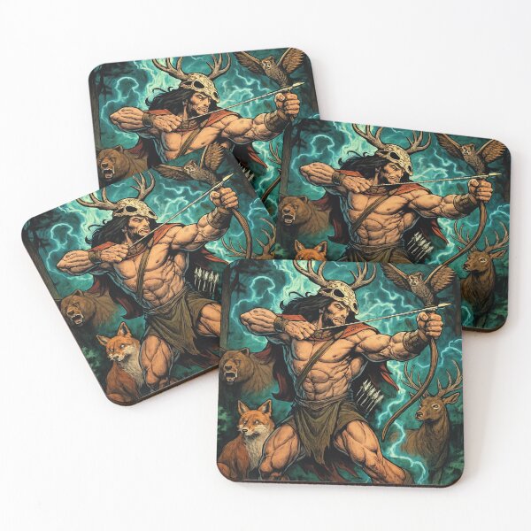 Item preview, God of hunting | Comics stylCartoone -  designed and sold by ComicsFactory.