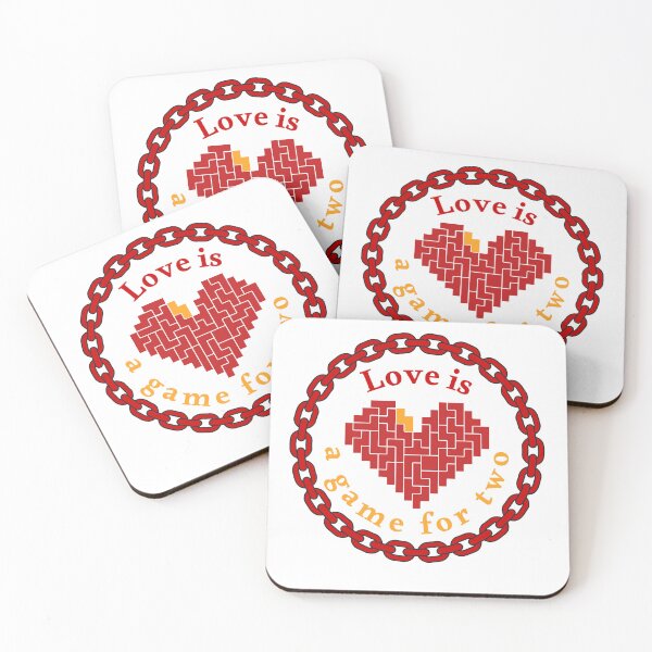 Item preview, Love is a Game for Two designed and sold by ValeriValera.