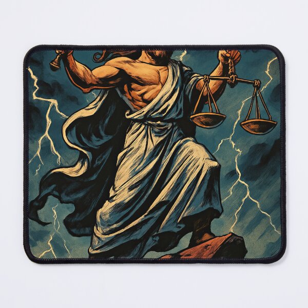 Item preview, God of justice | Comics stylCartoone - designed and sold by ComicsFactory.