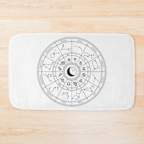 Item preview, Astrology Zodiac Chart Wheel designed and sold by NxtGenDesigns.