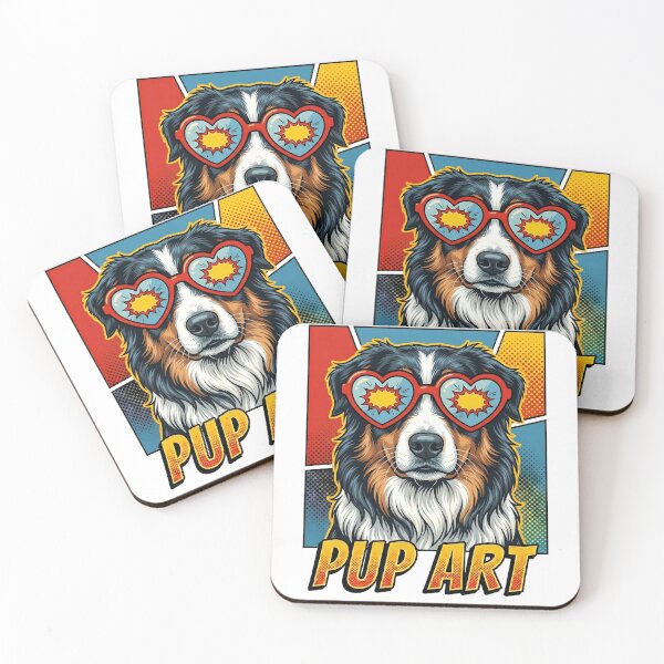 Item preview, Pop Art Australian Shepherd Dog Sunglasses designed and sold by k3rstman1.