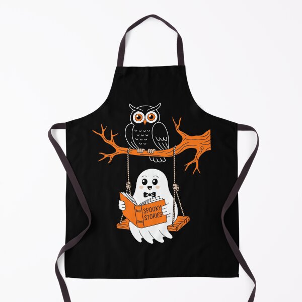 Item preview, Cute Ghost Reading Spooky Stories designed and sold by flagylART.