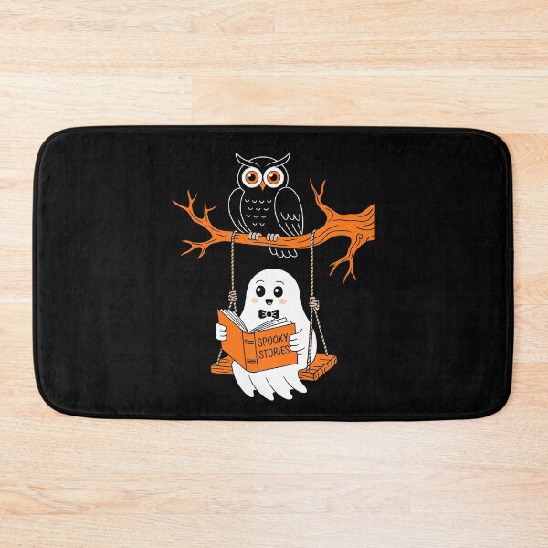 Item preview, Cute Ghost Reading Spooky Stories designed and sold by flagylART.