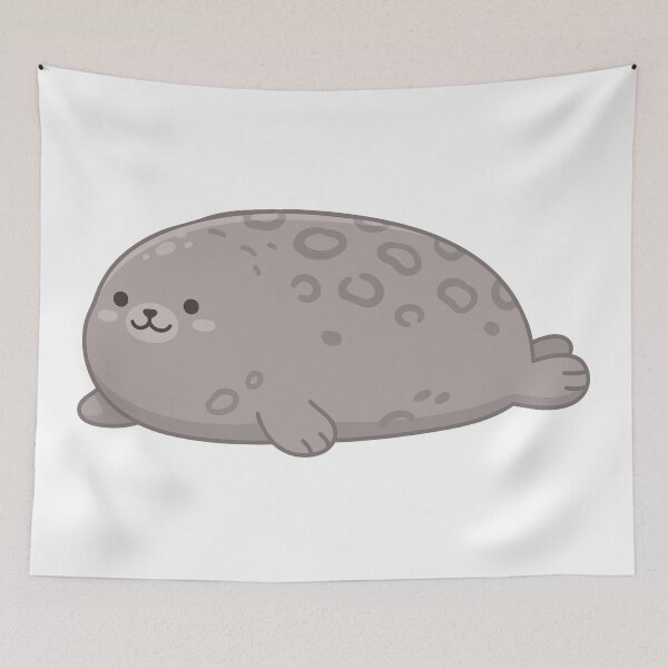 Item preview, Forbidden Sea Potato Cute Ringed Seal designed and sold by Petzzz.