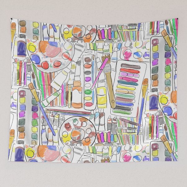 Item preview, I’m Addicted.... To Art Supplies Color Version designed and sold by km83.