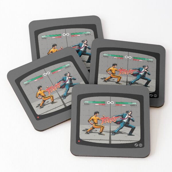 Item preview, Retro Fighting Game - Player 1 vs Player 2 designed and sold by Freakture-shop.