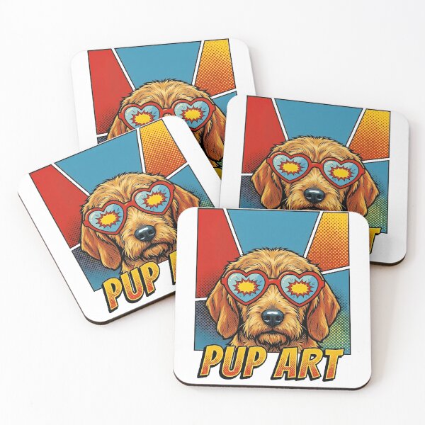 Item preview, Basset Fauve de Bretagne Dog Retro Comic Pop Art designed and sold by k3rstman1.