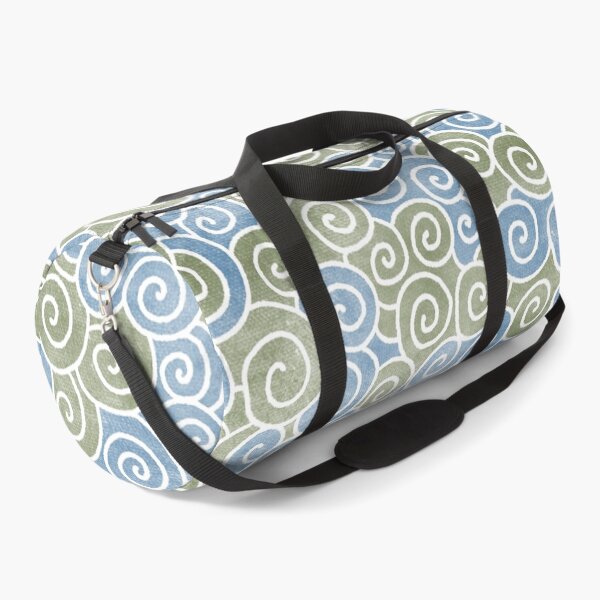 Item preview, Abstract Blue Green Spirals Pattern Color-1 designed and sold by Farissa Designs.