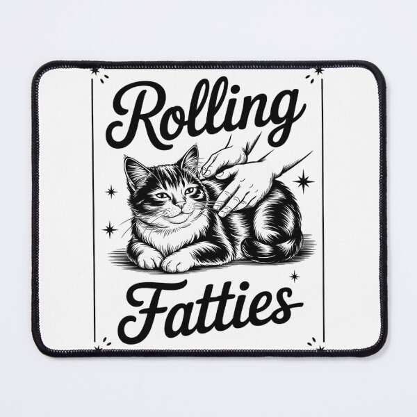 Item preview, Rolling Fatties Cat Cute Cat Lover Kitten Owner 6 designed and sold by joyouartArt.