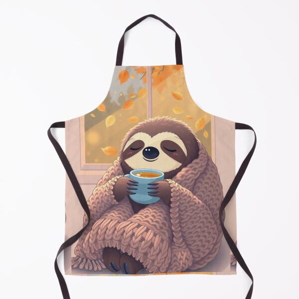 Item preview, Cute Sloth Tea Lover T-Shirt | Cozy Fall Animal Aesthetic Graphic Tee designed and sold by ArmaanArts.
