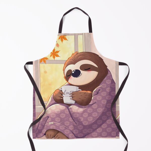 Item preview, Sleepy Sloth Cozy Tea T-Shirt | Cute Autumn Sloth Hygge Aesthetic Tee designed and sold by ArmaanArts.