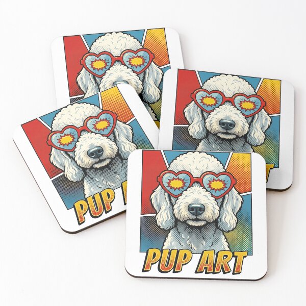 Item preview, Bedlington Terrier Dog Pop Art Heart Sunglasses designed and sold by k3rstman1.