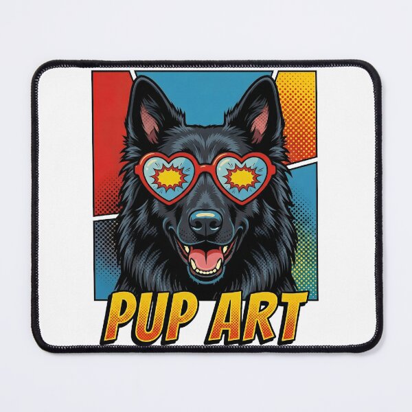 Item preview, Belgian Sheepdog Pop Art Sunglasses designed and sold by k3rstman1.