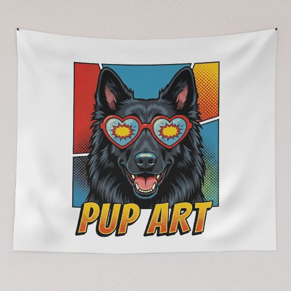 Item preview, Belgian Sheepdog Pop Art Sunglasses designed and sold by k3rstman1.